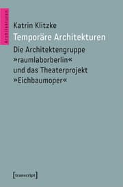 Cover von Temporäre Architekturen