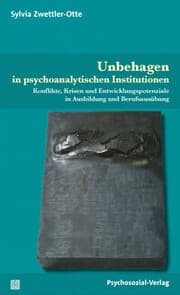 Cover von Unbehagen in psychoanalytischen Institutionen