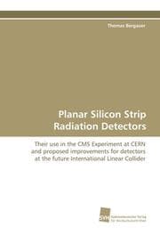 Cover von Planar Silicon Strip Radiation Detectors