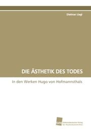 Cover von DIE ÄSTHETIK DES TODES