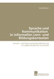 Cover von Sprache und Kommunikation in informellen Lern- und Bildungskontexten