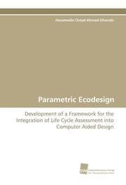 Cover von Parametric Ecodesign