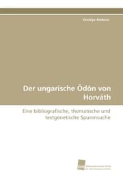 Cover von Der ungarische Ödön von Horváth