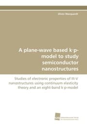 Cover von A plane-wave based k.p-model to study semiconductor nanostructures