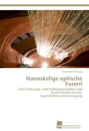 Cover von Nanoskalige optische Fasern
