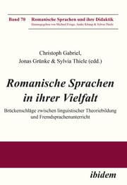 Cover von Romanische Sprachen in ihrer Vielfalt