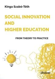 Cover von Social Innovation and Higher Education: From Theory to Practice