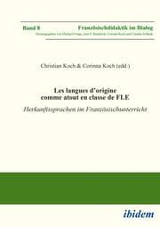 Cover von Les langues dorigine comme atout en classe de FLE