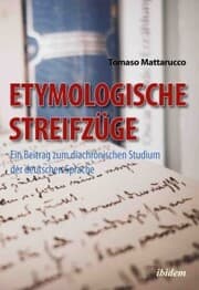 Cover von Etymologische Streifzüge