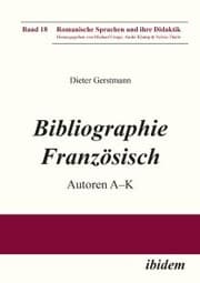 Cover von Bibliographie Französisch