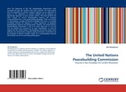 Cover von The United Nations Peacebuilding Commission