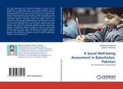 Cover von A Social Well-being Assessment in Balochistan, Pakistan