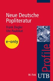 Cover von Neue Deutsche Popliteratur
