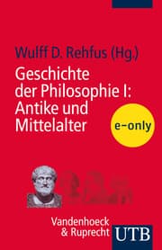 Cover von Geschichte der Philosophie I: Antike und Mittelalter