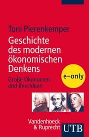 Cover von Geschichte des modernen ökonomischen Denkens
