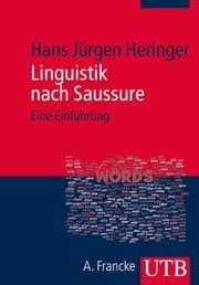 Cover von Linguistik nach Saussure