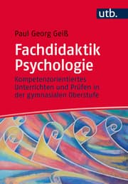 Cover von Fachdidaktik Psychologie