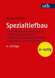 Cover von Spezialtiefbau