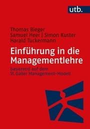 Cover von Einführung in die Managementlehre