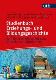 Cover von Studienbuch Erziehungs- und Bildungsgeschichte