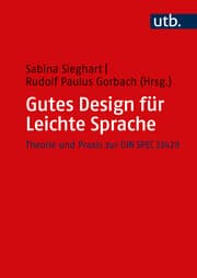 Cover von Gutes Design für Leichte Sprache