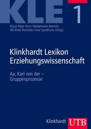 Cover von Klinkhardt Lexikon Erziehungswissenschaft (KLE)