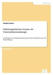 Cover von Selbstorganisiertes Lernen als Unternehmensstrategie