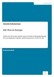 Cover von Die Pest in Europa