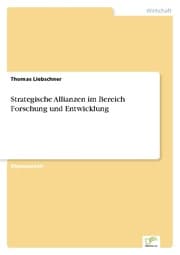 Cover von Strategische Allianzen im Bereich Forschung und Entwicklung