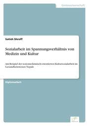 Cover von Sozialarbeit im Spannungsverhältnis von Medizin und Kultur