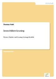 Cover von Immobilien-Leasing