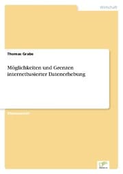 Cover von Möglichkeiten und Grenzen internetbasierter Datenerhebung