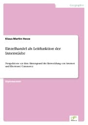 Cover von Einzelhandel als Leitfunktion der Innenstädte