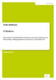 Cover von E-Markets