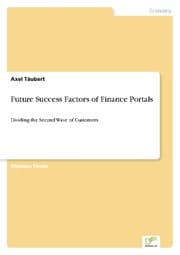 Cover von Future Success Factors of Finance Portals