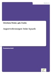 Cover von Augenverletzungen beim Squash