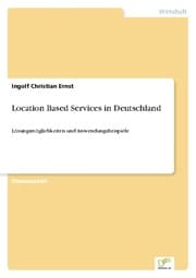Cover von Location Based Services in Deutschland