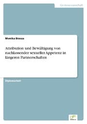 Cover von Attribution und Bewältigung von nachlassender sexueller Appetenz in längeren Partnerschaften