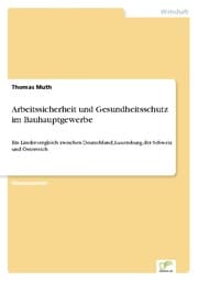 Cover von Arbeitssicherheit und Gesundheitsschutz im Bauhauptgewerbe