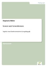 Cover von Lesen und Lesenlernen