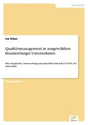 Cover von Qualitätsmanagement in ausgewählten Brandenburger Unternehmen