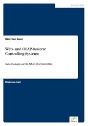 Cover von Web- und OLAP-basierte Controlling-Systeme