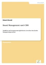 Cover von Brand Management und CRM