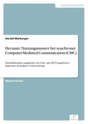 Cover von Deviante Nutzungsmuster bei synchroner Computer-Mediated Communication (CMC)