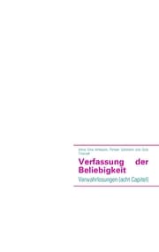 Cover von Verfassung der Beliebigkeit
