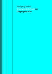 Cover von Synonymwörterbuch der Umgangssprache