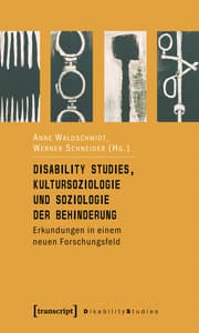 Cover von Disability Studies, Kultursoziologie und Soziologie der Behinderung