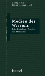 Cover von Medien des Wissens