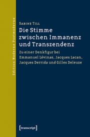 Cover von Die Stimme zwischen Immanenz und Transzendenz