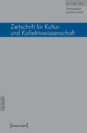 Cover von Zeitschrift für Kultur- und Kollektivwissenschaft